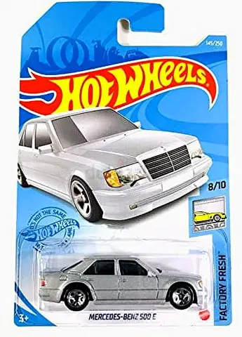Hotwheels Mercedes-Benz 500E Silver 1/64 Diecast