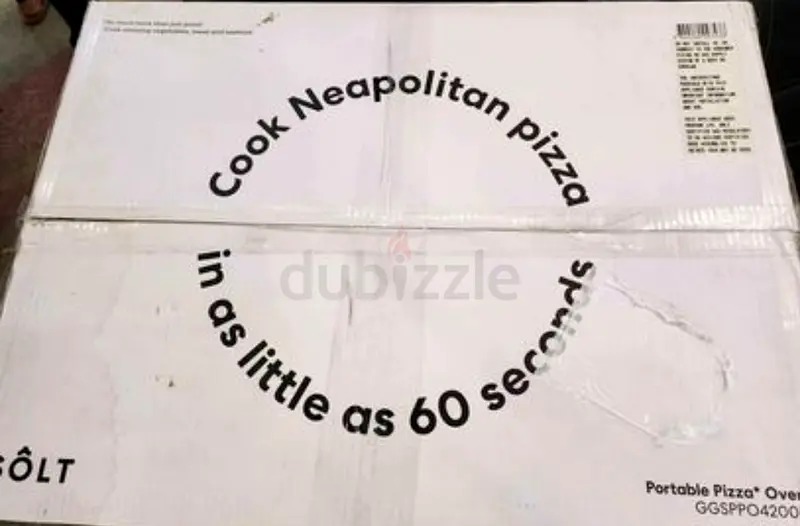 Portable Pizza Oven Perfect Condition SOLT BRAND