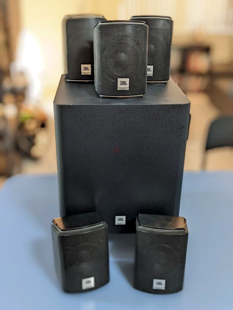 JBL CINEMA 510 SPEAKERS WITH SUBWOOFER