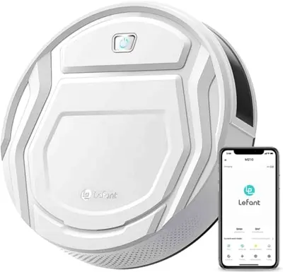 Lefant Robot Vacuum Cleaner, Tangle-Free, Strong Suction, Slim, Low Noise, Automatic Self-Charging