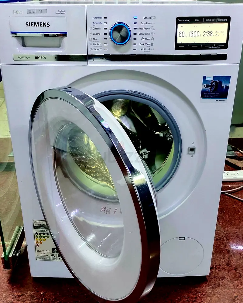 IQ800 Siemens iDos 9 kg Washing Machine with 1600 RPM Speed