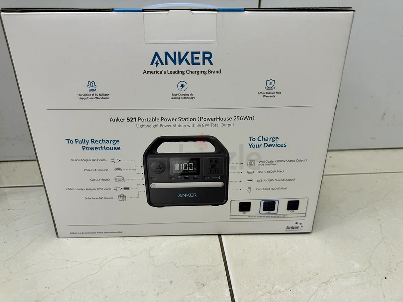 Anker 521 Portable Power Station 災害用にポータブル電源を新調した