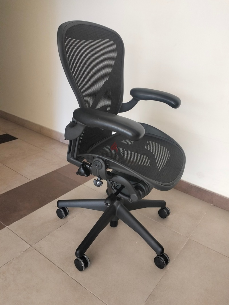 Im selling Herman Miller Aeron size B and C chair used available | dubizzle