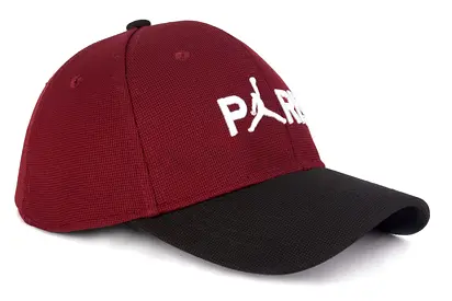 Sports Cap Printed Paris *Maroon BLK*