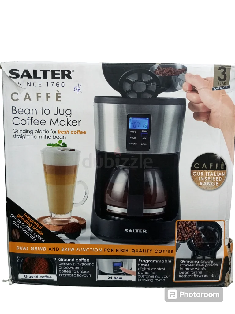 Bean to Jug Coffee Maker