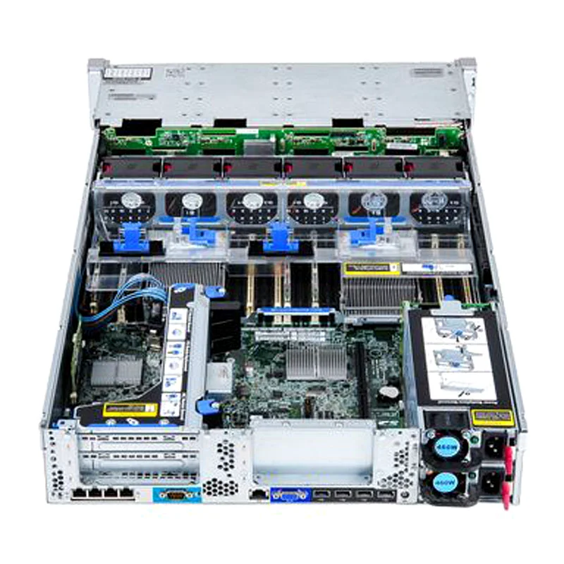 خادم HP DL380P G8، ذاكرة وصول عشوائي 64 جيجابايت DDR3، معالجان إنتل زيون 32 نواة (E5-2670)، قرص صلب 2.4 تيرابايت SAS 10K63254494680578112