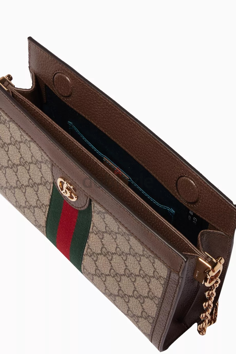 GUCCI Ophidia Shoulder Bag in Beige and brown .5500aed | dubizzle