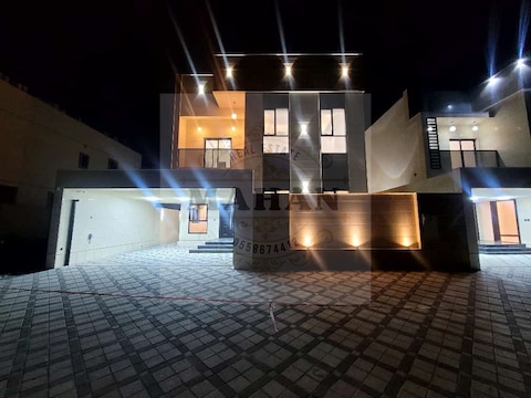 Brand New Villa For Sale In Al Yasmeen | 5 Bedrooms, Hall & Majlis & Roof | Without Downpayment | 1