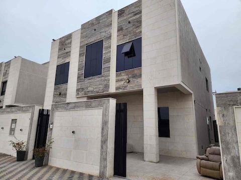 Hello For Rent, A Villa In Al-zahia Area Ground, First And Roof Consisting Of 6 Master Bedrooms,