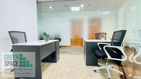 Separated Office-fully Furnished-all Inclusive-dewa, Wifi, Refreshments, Conference Room.