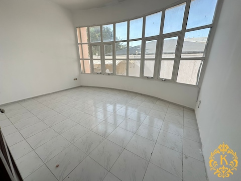 Very Nice One Bedroom Hall With Frunt Yard With Free Car Parking Monthly Basis Rent 3400 Aed