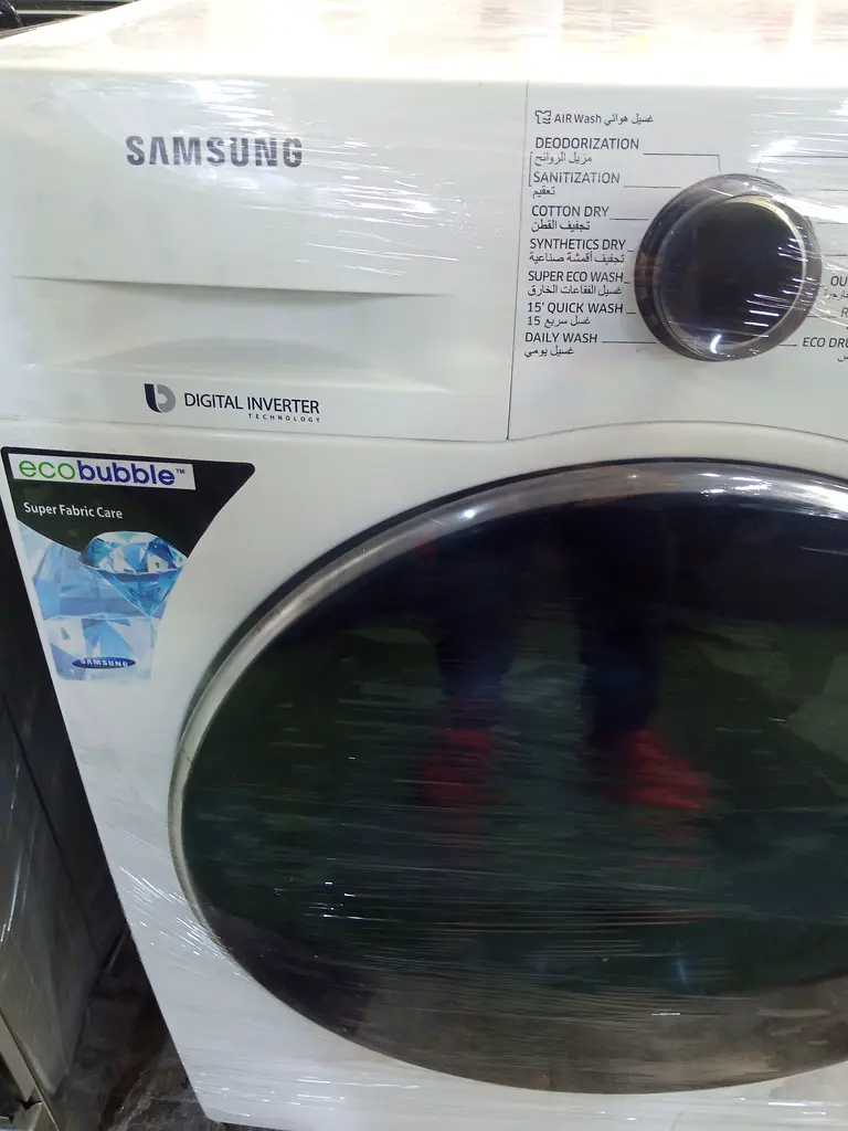 Samsung digital invertor washing machine. with free delivery.63243190184193111
