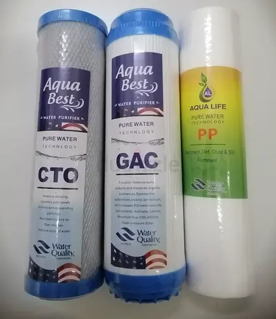 RO water filters and tanks for RO systems