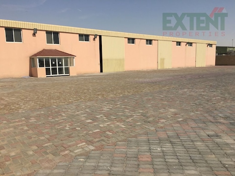 6400 Sqm - Huge Warehouse Is Available For Rent In Mussafah Industrial Area