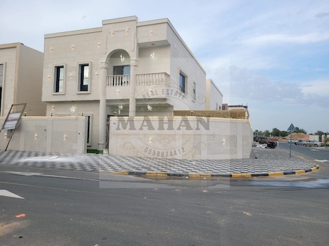 Brand New Classic Luxury Villa For Sale In Al Zahya | 4200 Sqft | 5 Bedroom, Hall & Majlis | Witho