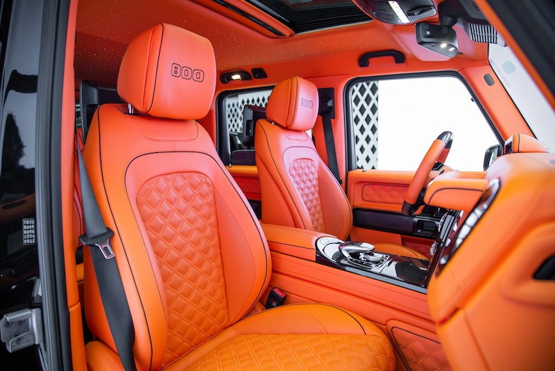 BRABUS | G63 | REAR ENTERTAINMENT | FULL CARBON INTERIOR AND EXTERIOR ...