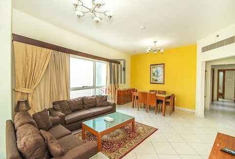 Available! Chiller Free 2 Bhk Furnished Apartment In Deira Port Saeed!