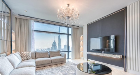 Two Bedroom | Full Burj Views | Upgraded | Bills Included