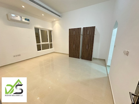 Excellent Studio, Private Entrance, In A New Villa In Mohammed Bin Zayed City, Zone 22, Near Al Mas