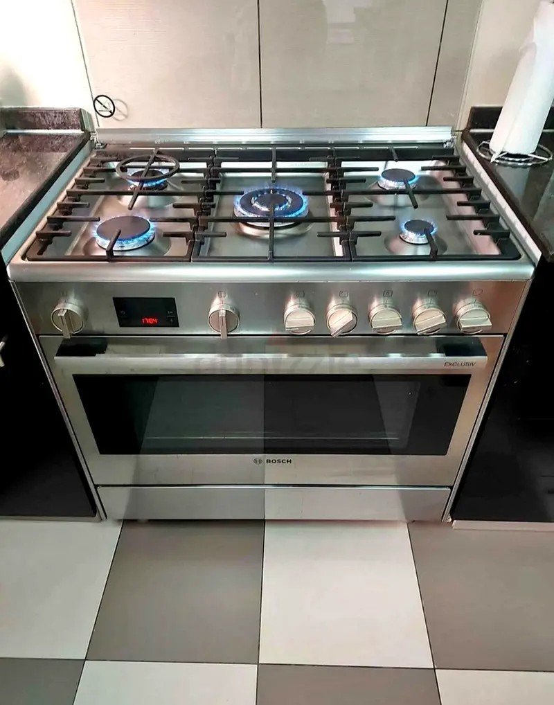 Bosch 5Hobs Latest Model Top Gas Oven Electric Cooking Stove