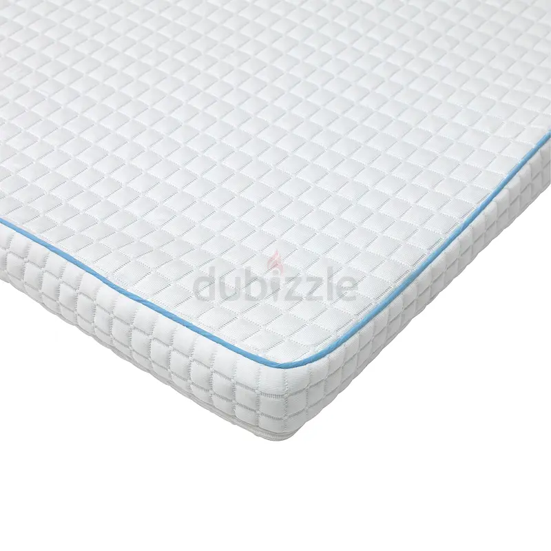 KNAPSTAD Mattress pad / topper, white, 180x200 cm دوبيزل