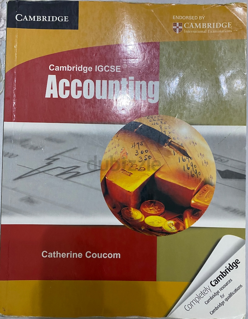Cambridge IGCSE Accounting Students Book Catherine coucom