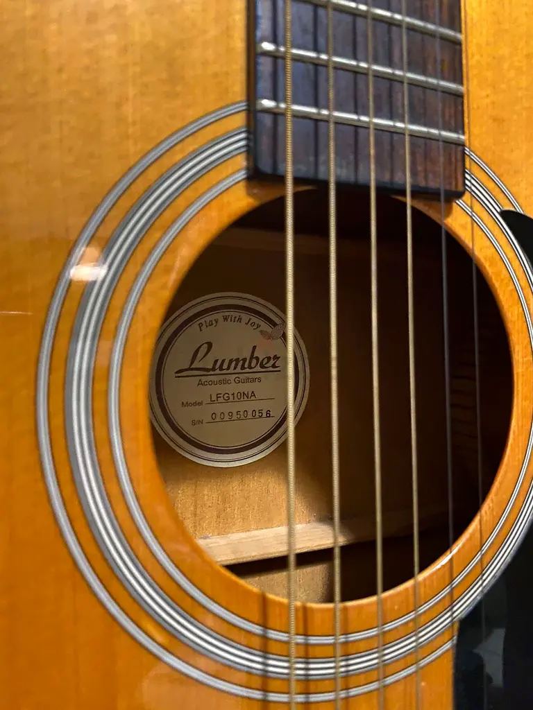 Lumber Acoustic Guitar Japan Made