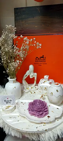 طقم ديكور صنع يدويا جديد لجمال منزلك New handmade décor set for the beauty of your home