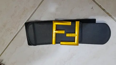 حزام فندي جديد بحاله ممتازه للبيع New Fendi belt in excellent condition for sale