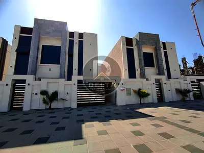 Villa For Sale In Ajman, Al Helio Area!! Directly Opposite Kfc!! Two Floors With A Stone Face!! On