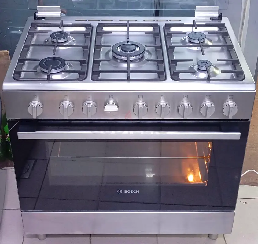 Bosch combination stove top gas and electric oven