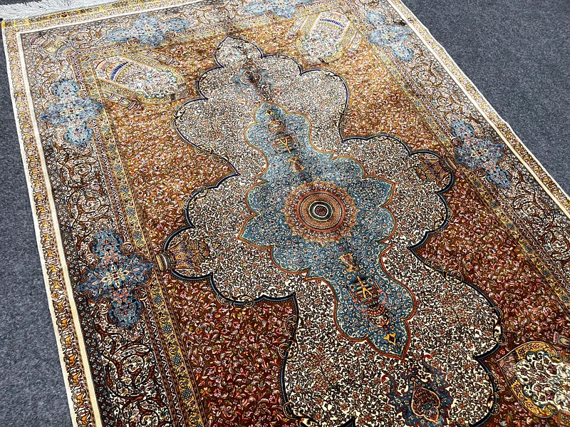 176 x 120 cm | New High Quality Beautiful Silk Persian Carpet63209348232579112