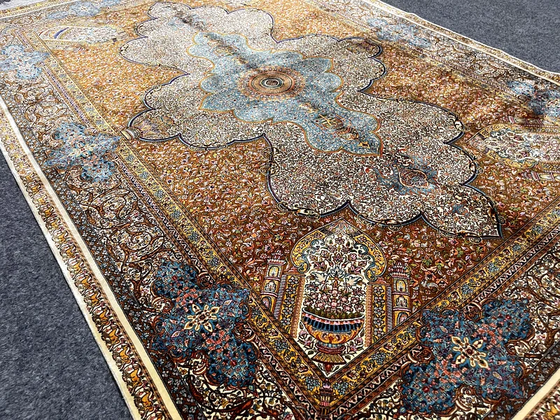 176 x 120 cm | New High Quality Beautiful Silk Persian Carpet63209348232579114