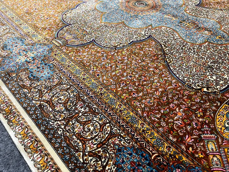 176 x 120 cm | New High Quality Beautiful Silk Persian Carpet63209348232579113