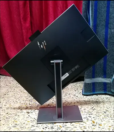 HP 24inc Bezel Less IPS Display FHD LED Monitor With Camera Speaker + Hidrolic Stand Model No E243M