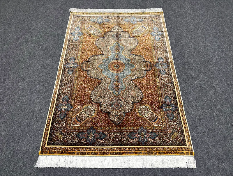 176 x 120 cm | New High Quality Beautiful Silk Persian Carpet63209348232579111