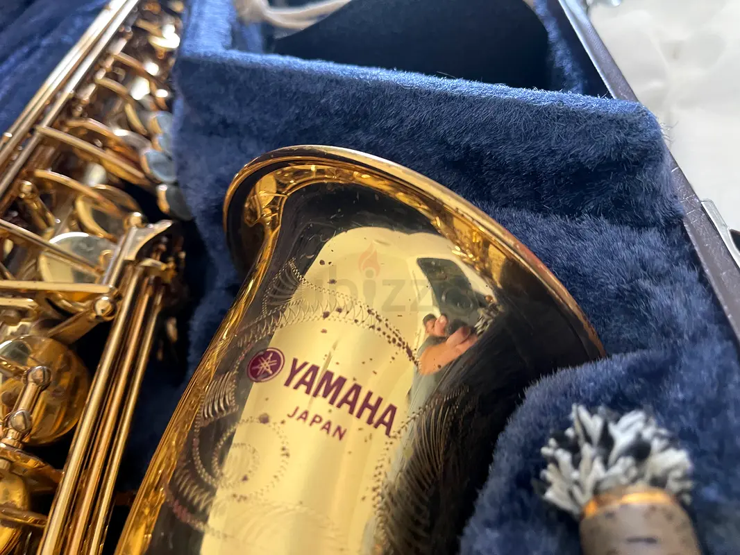 Original Yamaha YAS62 purple logo alto saxophone w Jody Jazz and SYOS