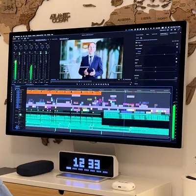 Apple Studio Display 27 inch 5k Retina Screen with Tilt-adjustable stand