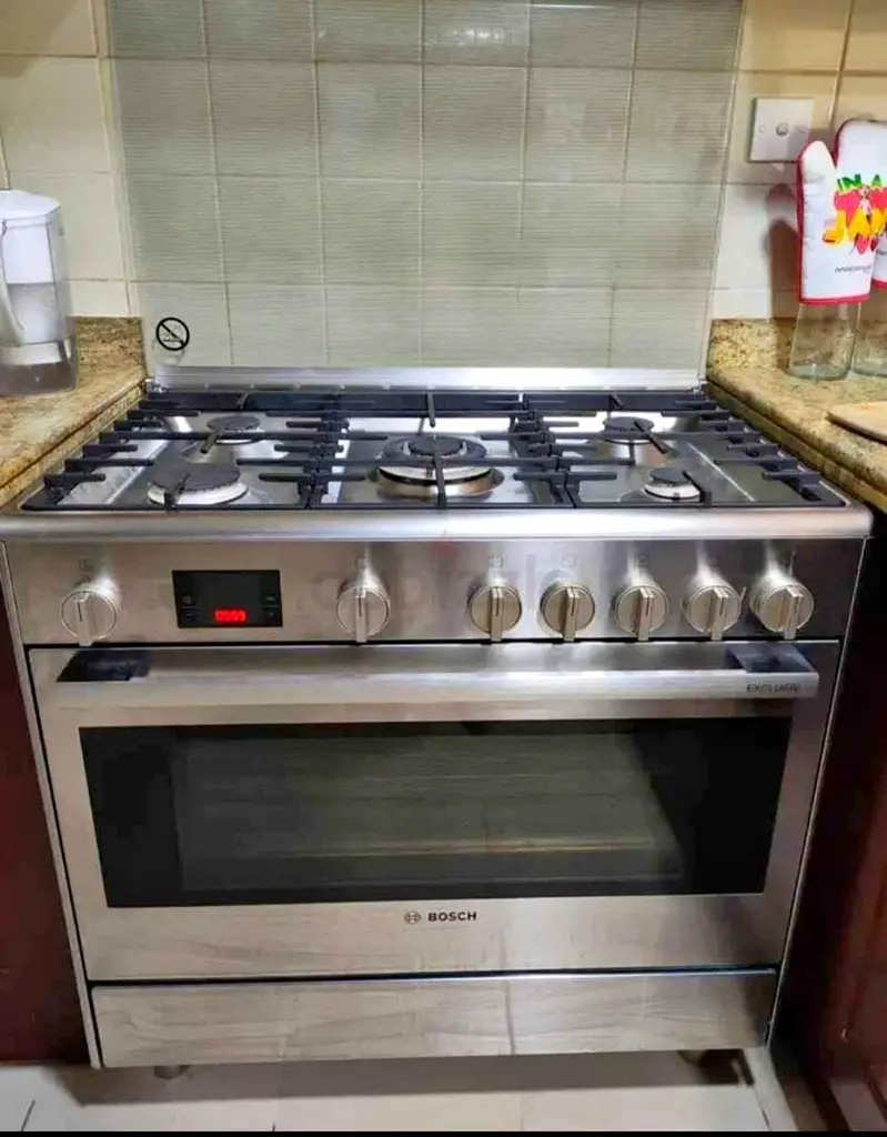 Bosch 5Hobs Top Gas Oven Electric Cooking Stove