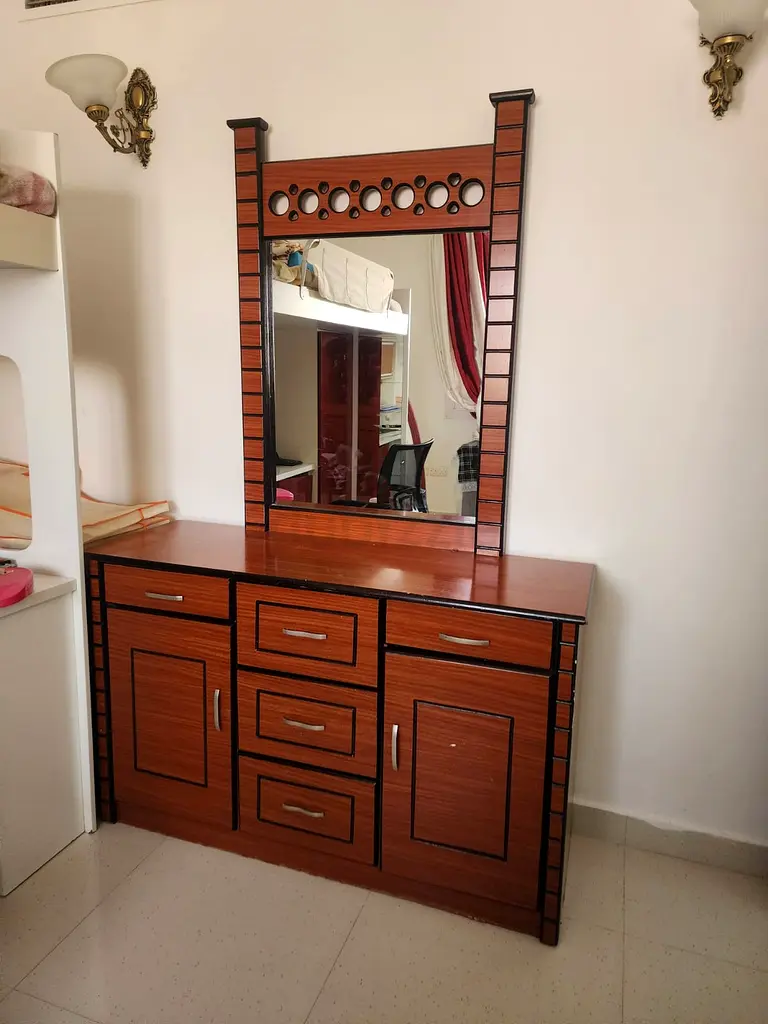 Wooden Dressing table with Mirror