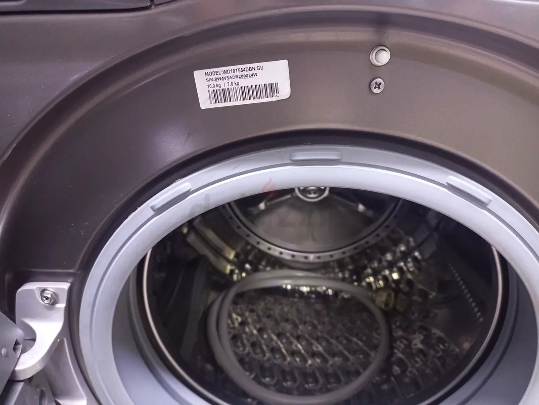 Samsung 10kg washer 7kg drayer two in one washing machine دوبيزل