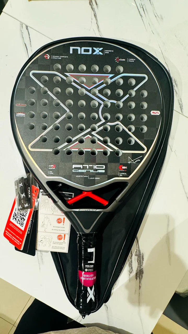 NOX Padel Racket AT10 Genius 18K 2023