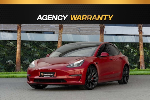 3,231 P.M  | Model 3 Performance | 0% Downpayment | Agency Warranty!
