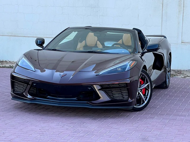 ALMOST NEW  CHEVROLET CORVETTE 2LT STINGRAY 6.2L - GCC SPECS - UNDER WARRANTY / JUNE 2026631354940459531123