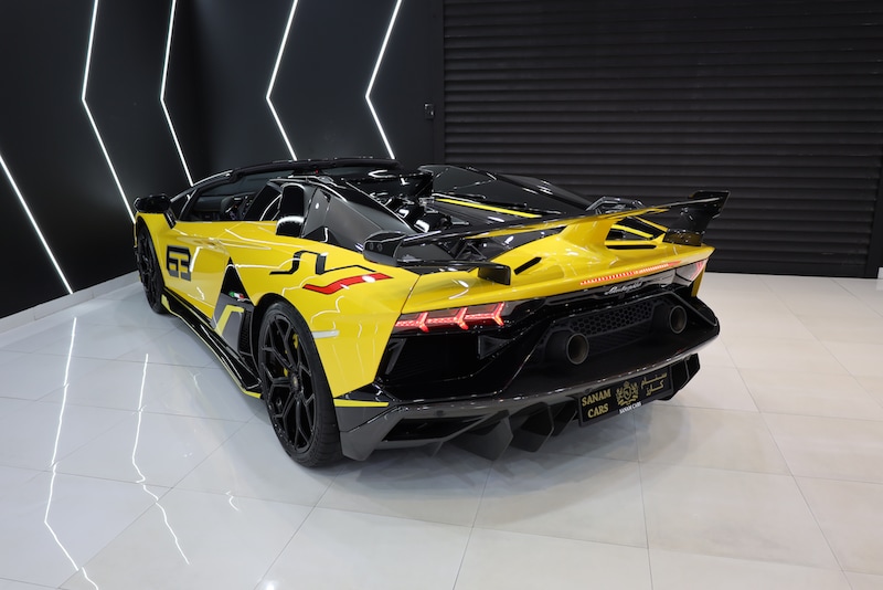 Lamborghini Aventador SVJ Roadster 63 Kit, 2021, Gintani Exhaust ...