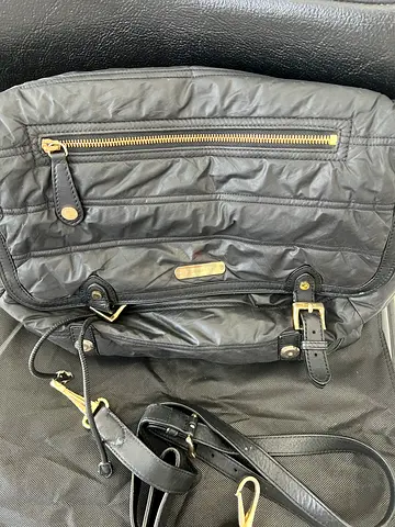 Burberry diaper bag used