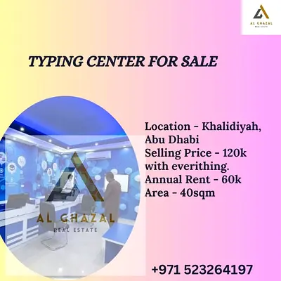 Typing Center For Sale