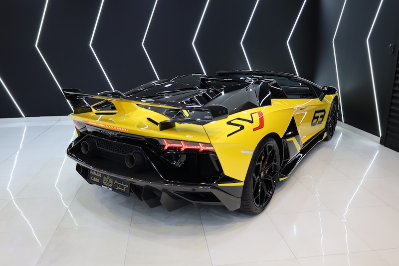 Lamborghini Aventador SVJ Roadster 63 Kit, 2021, Gintani Exhaust ...