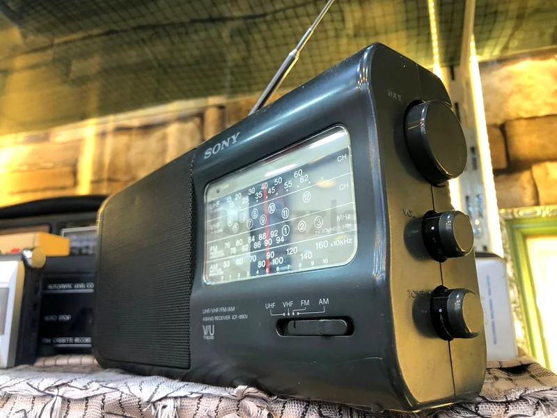 راديو سونی ياباني قديم old sony radio vintage made in japan63260733076099111