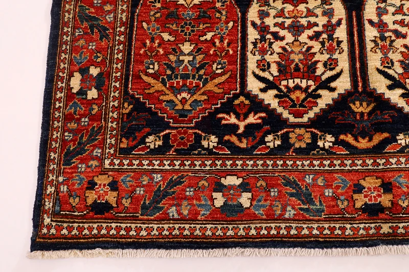 1.2 × 1.77 م | 4 × 5.10 قدم | سجادة يدوية جديدة بتصميم قديم رفيع | سجادة أفغانية63185241438593113